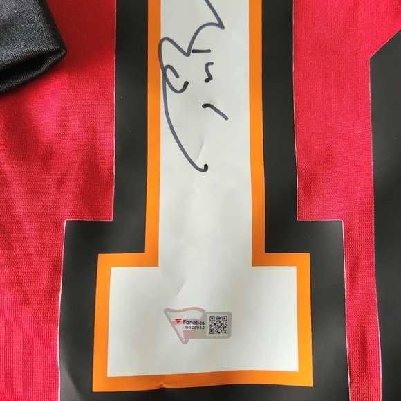 Autographed Tom Brady Throwback Jersey with COA - Picture 6 of 7